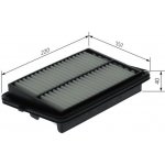 Vzduchový filtr BOSCH F 026 400 649 – Hledejceny.cz