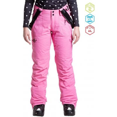 Meatfly Foxy Pants dámské zimní kalhoty na lyže/snowboard Hot Pink 23/24 – Zboží Mobilmania