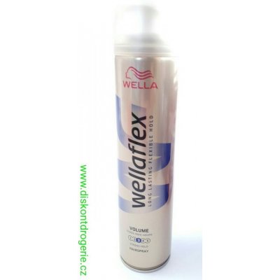 Wella Wellaflex Instant Volume Boost objem okamžité zpevnění lak na vlasy 250 ml – Zbozi.Blesk.cz