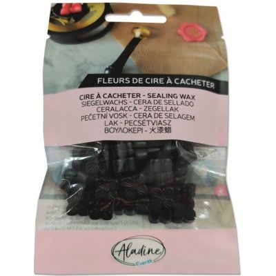 Aladine Pečetní vosk granulovaný noir černý – Zboží Dáma