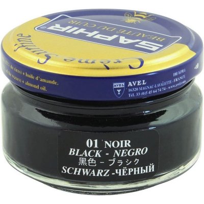 SAPHIR Beauté du Cuir Créme Surfine 50 ml Black – Sleviste.cz