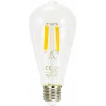 LED žárovka LED E27 ST64 7,5W = 75W 1055lm 3000K Teplá bílá 360° Filament GOLDLUX Polux – Hledejceny.cz