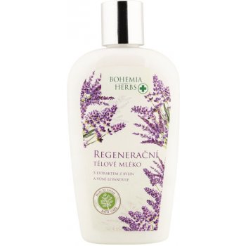 Bohemia Herbs Lavender regenerační tělové mléko 250 ml