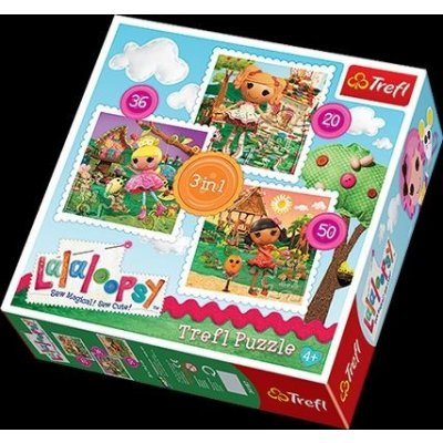 Trefl 34187 Lalaloopsy 3v1 20 36 50 dílků – Zbozi.Blesk.cz