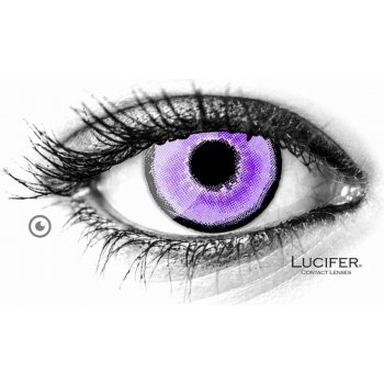 Lucifer Crazy čočky - nedioptrické - AQUAMAN VIOLET 2 čočky