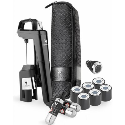 Systém pro servírování vína Coravin Timeless Six+, černý lesk – Hledejceny.cz