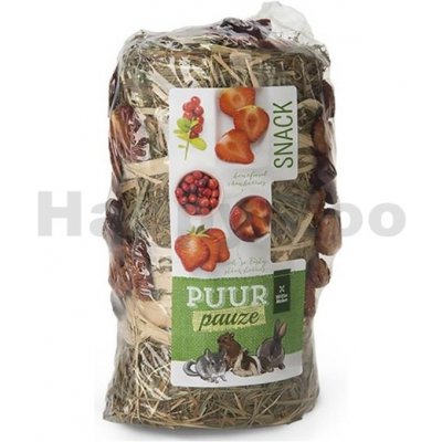 PUUR Pauze Snack senná rolka jahody & brusinky 200 g