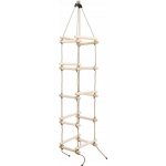 vidaXL Dětský provazový žebřík 200 cm dřevo – Zboží Dáma