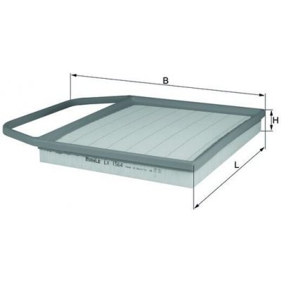 Vzduchový filtr MAHLE LX 1564 – Hledejceny.cz