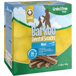 Barkoo Dental Snacks 28 nebo 56 kusů receptura bez obilovin pro velké psy 28 ks 720 g