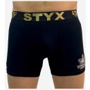 Styx pánské boxerky KTV long sportovní guma černé