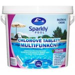 Sparkly POOL Chlorové tablety multifunkční 6v1 MAXI 5 kg – HobbyKompas.cz