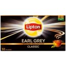 Čaj Lipton Earl Grey černý čaj 50 x 1,5 g