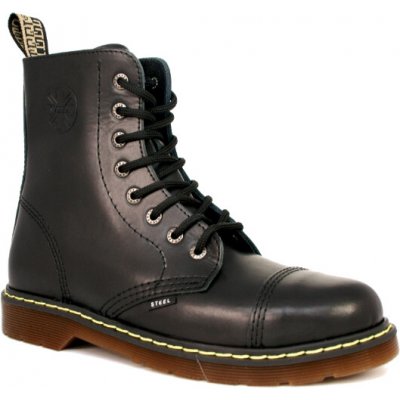 Glady boty Steel black Kaučuk Ken bez oceli 8 dírek – Zboží Mobilmania