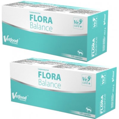 Vetfood FLORA Balance 2 x 120 kapslí – Hledejceny.cz
