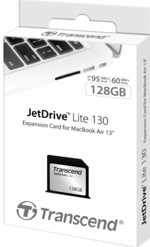 Transcend JetDrive Lite 130 expansion card 128 GB pro Apple MacBook Air 13\'\' TS128GJDL130