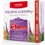 Cemio Alpské pastilky Šalvěj a vitamin C 40 pastilek – Hledejceny.cz