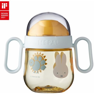 Mepal Mio Miffy Explore žlutý plastový nekapající hrneček pro děti 200 ml – Zbozi.Blesk.cz