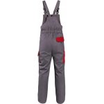 Canis CXS LUXY ROBIN pracovní kalhoty s laclem Šedá/červená – HobbyKompas.cz