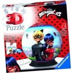 Ravensburger 3D puzzleball Kouzelná Beruška a Černý kocour 72 ks – Zboží Mobilmania