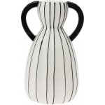 VÁZA S UCHOM KERAMIKA 16x25,5CM BIELA SUPER CENA! – Hledejceny.cz