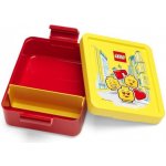 LEGO® Iconic girl box na svačinu žlutá/červená – Zboží Dáma