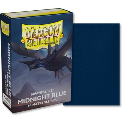 Dragon Shield Matte Japanese Size Noční modrá obaly 60 ks – Zboží Mobilmania