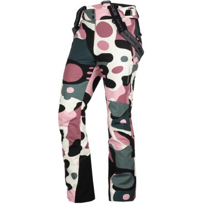 Northfinder Dámské lyžařské celopotlačené nohavice ISABELL alloverprint – Sleviste.cz