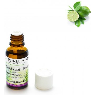 Purelia přírodní éterický olej limetka 20 ml 1312-020 – Hledejceny.cz