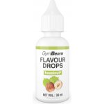 GymBeam Flavor Drops Lískový Ořech 30 ml – Zboží Dáma