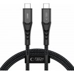 Tech-Protect UB11T ULTRABOOST TYPE-C PD 100W / QC3.0 100cm černý – Hledejceny.cz