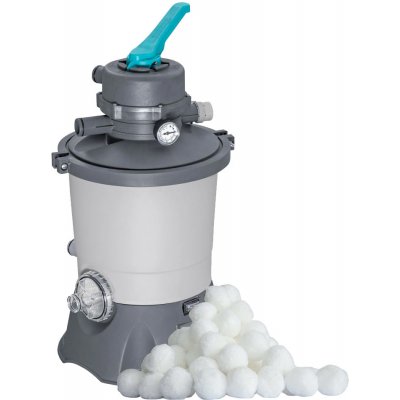 Bestway 58515 Standard Evo 3596 l/hod s kuličkami Fiber Ball 500 g – Zboží Dáma