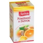 Apotheke Pomeranč a zázvor čaj 20 x 2 g – Hledejceny.cz