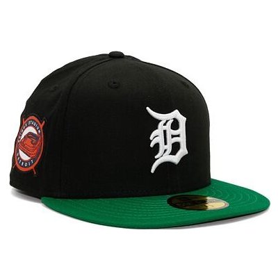 New Era 59FIFTY MLB Team Color Detroit Tigers Cooperstown Black / White / Kelly Green – Sleviste.cz