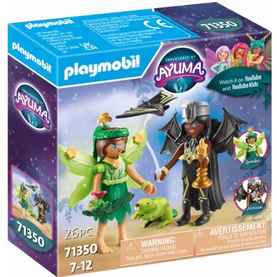 Playmobil 71350 Forest Fairy & Bat Fairy s tajemnými zvířaty – Hledejceny.cz