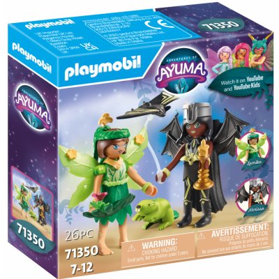 Playmobil 71350 Forest Fairy & Bat Fairy s tajemnými zvířaty – Zboží Dáma