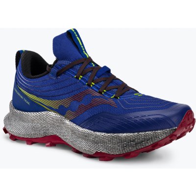 Saucony Endorphin Trail Mens Shoes Blue Raz/Spice