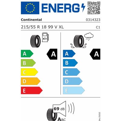 Continental UltraContact NXT 215/55 R18 99V – Zbozi.Blesk.cz