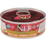 N&D Cat QUINOA Adult Herring & Coconut 80 g – Zboží Mobilmania