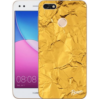 Pouzdro Picasee silikonové Huawei P9 Lite Mini - Gold čiré – Zboží Mobilmania