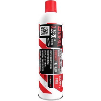 Nuprol Plynová lahev Premium 3.ZERO Silicone free Red Gas 420 500 ml – Zboží Mobilmania