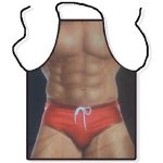 Zástěra muž v plavkách – Zboží Dáma