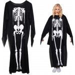 Verk Plášť s kostrou COCO Halloween 90 cm černobílá – Zboží Dáma Verk Plášť s kostrou COCO Halloween 90 cm černobílá – Zboží Dáma