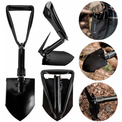 CHINEX Skládací lopata 60 cm + obal 9501 – Zbozi.Blesk.cz