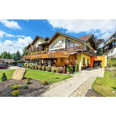 Pohodový wellness pobyt s polopenzí v Krkonoších v Hotelu Centrum Harrachov pro 2 osoby na 2 noci – Hledejceny.cz