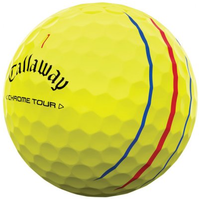 Callaway Chrome Tour 24 - Triple Track žluté 3 ks – Hledejceny.cz