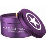 Ouch! Massage Candle Mischievous Scented Purple masážní svíčka s vůní jasmínu – Zboží Dáma