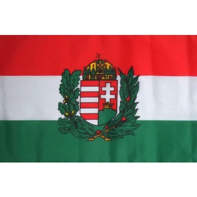 Vlajka Maďarský erb 150cm x 90cm – Hledejceny.cz