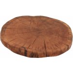 ČistéDřevo Podložka z dubového dřeva 30-35cm – Zboží Mobilmania