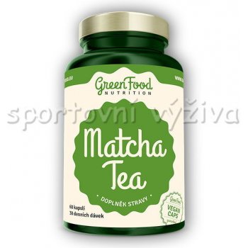 GreenFood Matcha Tea 60 kapslí